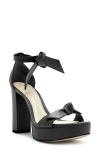 Alexandre Birman Mabeleh Ankle Strap Platform Sandal In Black