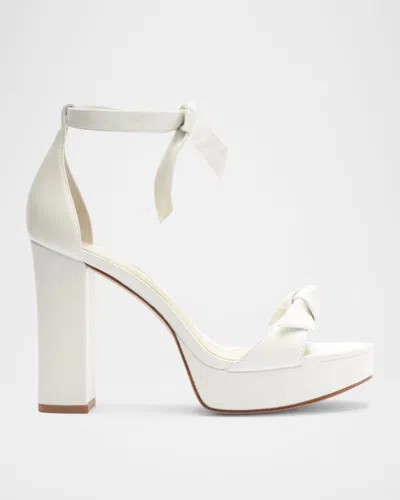 Alexandre Birman Mabeleh Leather Platform Sandals