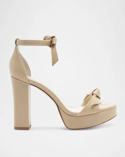 Alexandre Birman Mabeleh Leather Platform Sandals