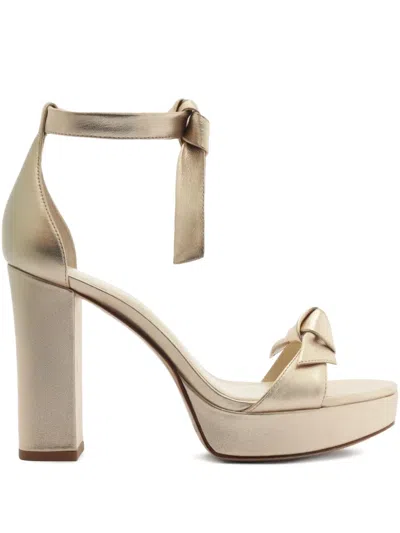 Alexandre Birman Mabeleh Sandals In Gold