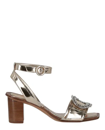 Alexandre Birman Madelina Summer 60 Sandals In Silver