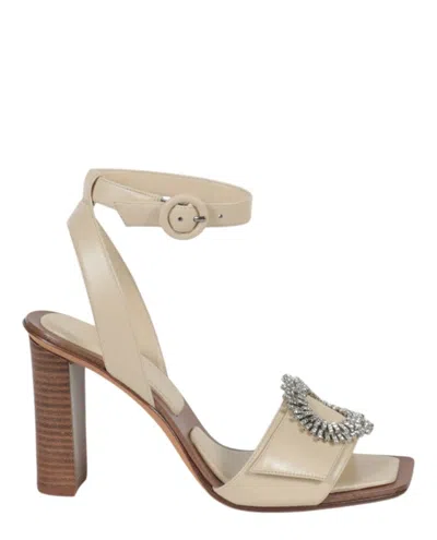 Alexandre Birman Madelina Summer 90 Heels In Neutral