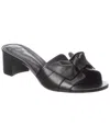 Alexandre Birman Maxi Clarita Block 45 Leather Sandal