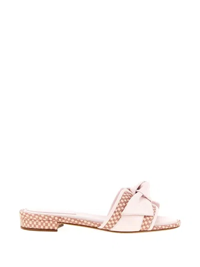 Alexandre Birman Maxi Clarita Mules In Pink