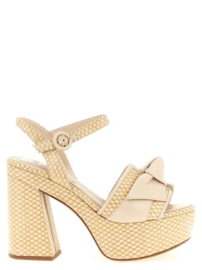 Alexandre Birman Maxi Clarita Sandal In Cream