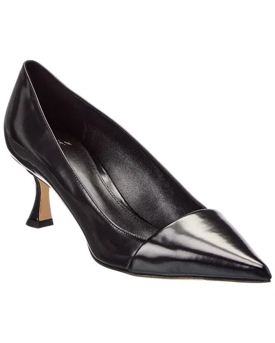 Alexandre Birman Minerva 60 Leather Pump In Black