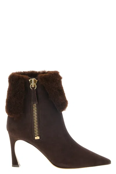 Alexandre Birman 'mirabela' Ankle Boots In Brown