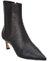 Alexandre Birman Myra Tresse 85 Leather Boot In Black