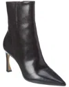 Alexandre Birman Myra 85 Leather Bootie In Black