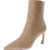 Alexandre Birman Myra Womens Stiletto Zip Up Ankle Boots In Brown
