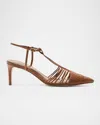 Alexandre Birman 60mm Nessa Pumps In Espresso