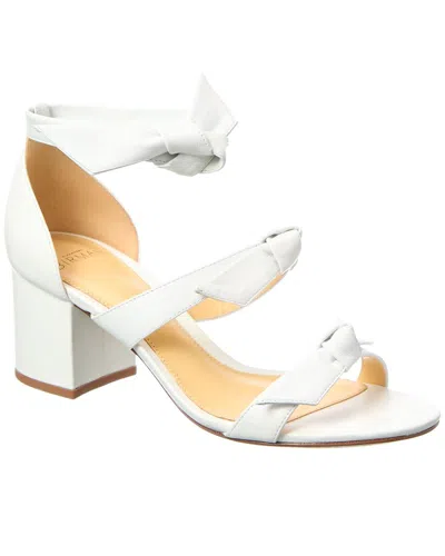 Alexandre Birman New Lolita 60 Leather Sandal In White