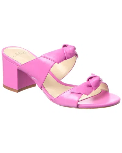 Alexandre Birman Nolita 60 Leather Sandal In Pink
