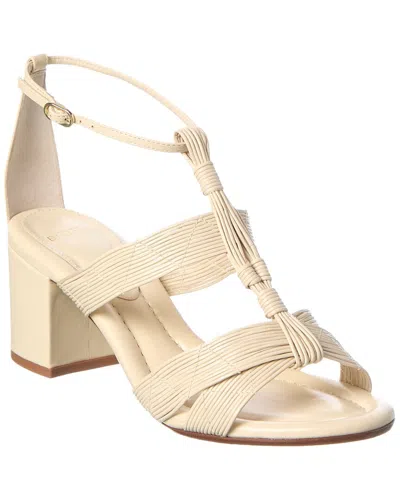 Alexandre Birman Olga Block 60 Leather Sandal In Neutral
