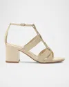 Alexandre Birman Olga Block 60 Leather Sandals