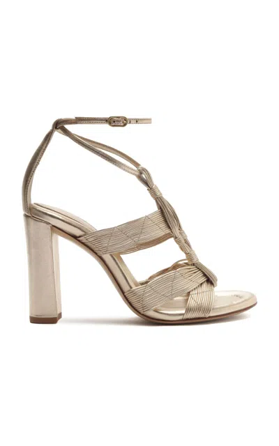 ALEXANDRE BIRMAN OLGA LEATHER SANDALS