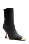 Alexandre Birman Olivia Retro Cap Toe Bootie In Black