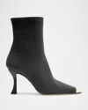 Alexandre Birman 85mm Olivia Retro Boots In Black