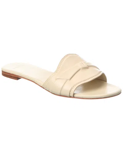 ALEXANDRE BIRMAN ALEXANDRE BIRMAN PADDED CLARITA LEATHER SLIDE