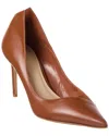 Alexandre Birman Pandora 85 Leather & Suede Pump In Brown