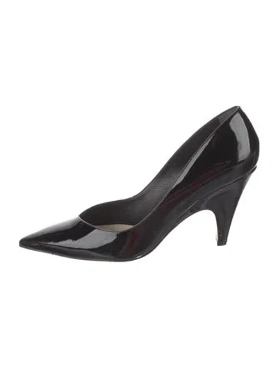 Pre-owned Alexandre Birman Patent Leather Pumps In Black