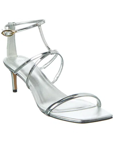 Alexandre Birman Phoebe 100 Leather Sandal In Animal Print