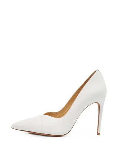 Pre-owned Alexandre Birman Pointed-toe Pumps In White