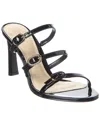 Alexandre Birman Poppy 85 Patent Sandal In Black