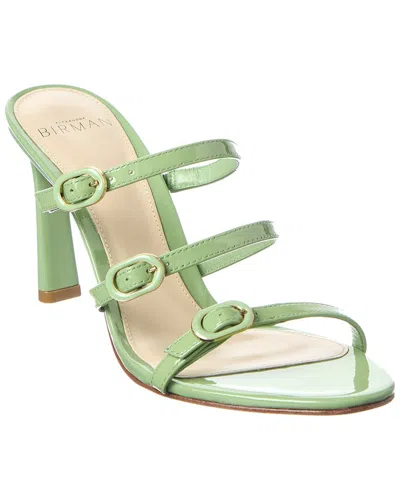 Alexandre Birman Poppy 85 Patent Sandal In Burgundy