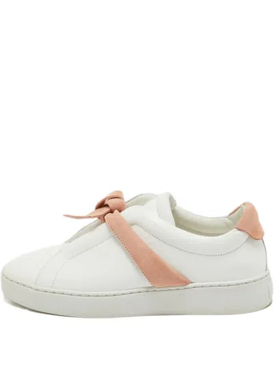 Pre-owned Alexandre Birman  Clarita Bow Sneakers In White