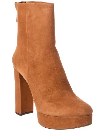 Alexandre Birman Rachel 130 Suede Boot In Brown