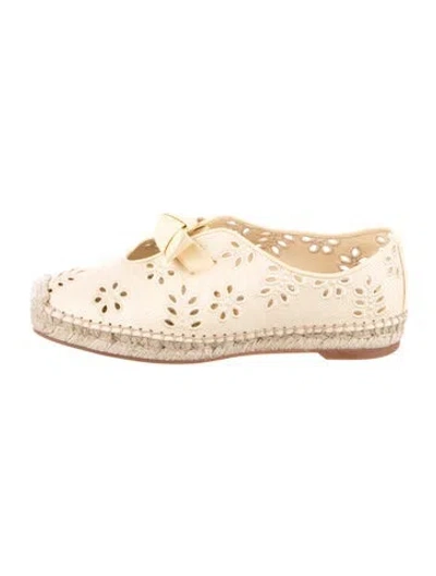 Pre-owned Alexandre Birman Raffia Espadrilles In Neutral