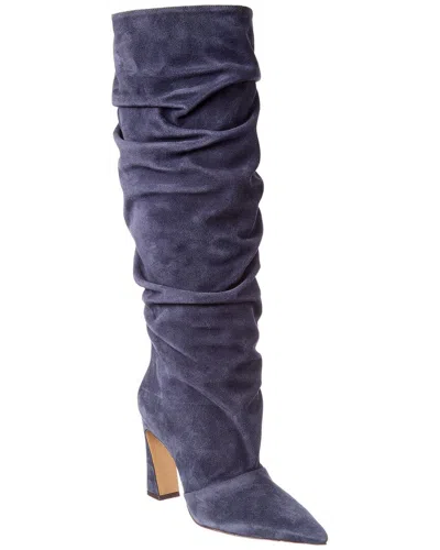 ALEXANDRE BIRMAN ROBBIE SLOUCH SUEDE KNEE-HIGH BOOT