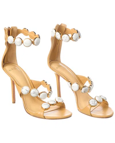 Alexandre Birman Rosie Leather Sandal (authentic ) In Brown