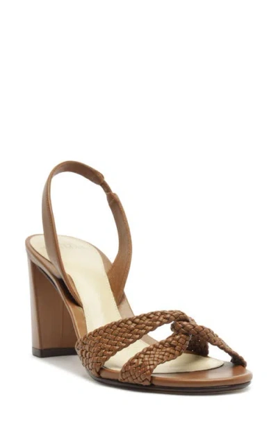 Alexandre Birman Sabrina Slingback Sandal In Brown