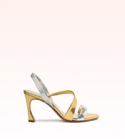 Alexandre Birman Sandals In Silver/gold