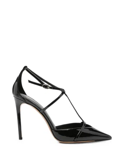 Alexandre Birman Serena Strappy Pumps In Black
