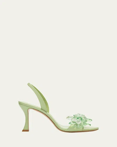 Alexandre Birman Sierra Embellished Leather Pumps