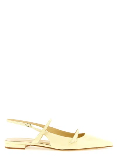 Alexandre Birman Tita Ballet Flat In Yellow