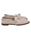 Alexandre Birman Soft Maxi Clarita Loafers In Cream Leather In White
