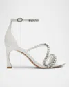 Alexandre Birman Something Blue Bridal Pumps In Silver