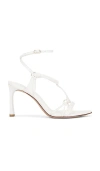 Alexandre Birman Sonya Leather Sandals In White