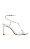 Alexandre Birman Sonya Leather Sandals In White