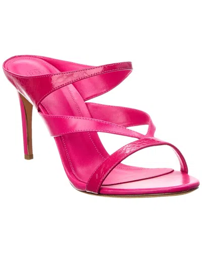 Alexandre Birman Sophie 85 Leather Sandal In Pink