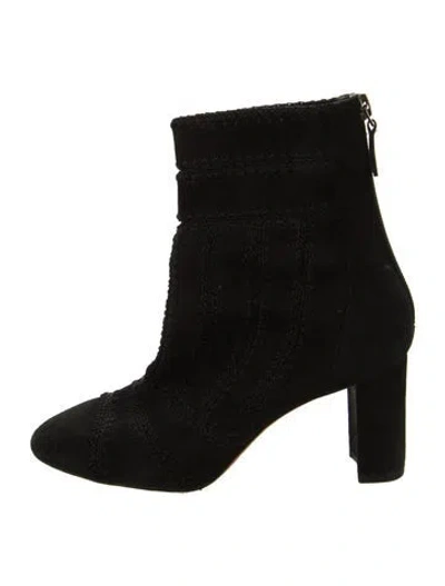 Pre-owned Alexandre Birman Suede Boots In Black