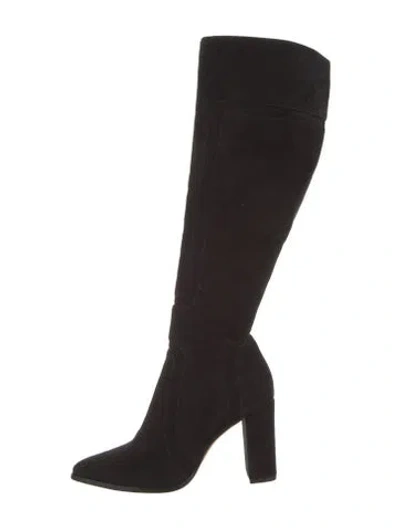 Pre-owned Alexandre Birman Suede Boots In Black