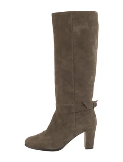 Pre-owned Alexandre Birman Suede Boots In Brown