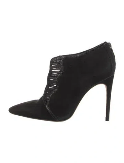 Pre-owned Alexandre Birman Suede Boots In Grey