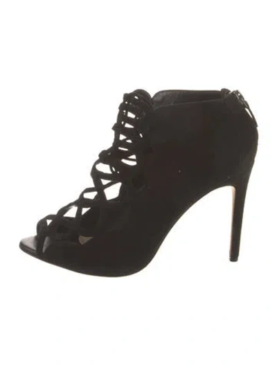 Pre-owned Alexandre Birman Suede Pumps In Black