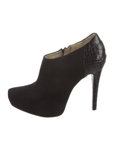 Pre-owned Alexandre Birman Suede Pumps In Black